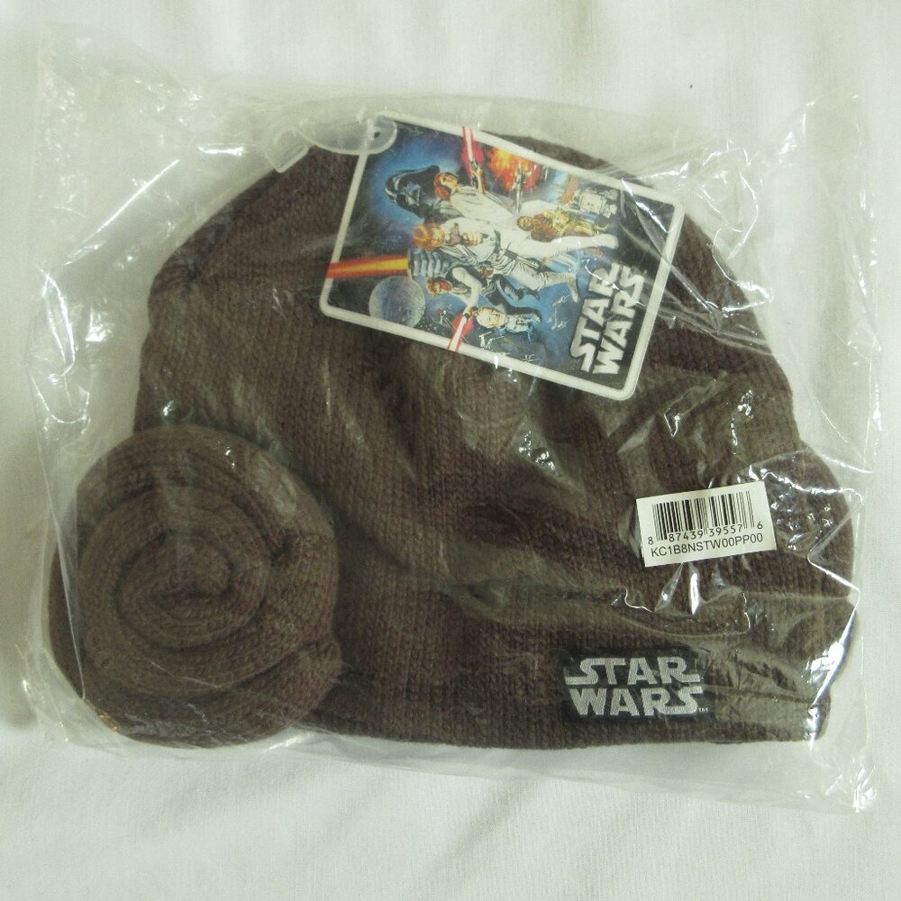 NWT Star Wars Princess Leia buns knit hat